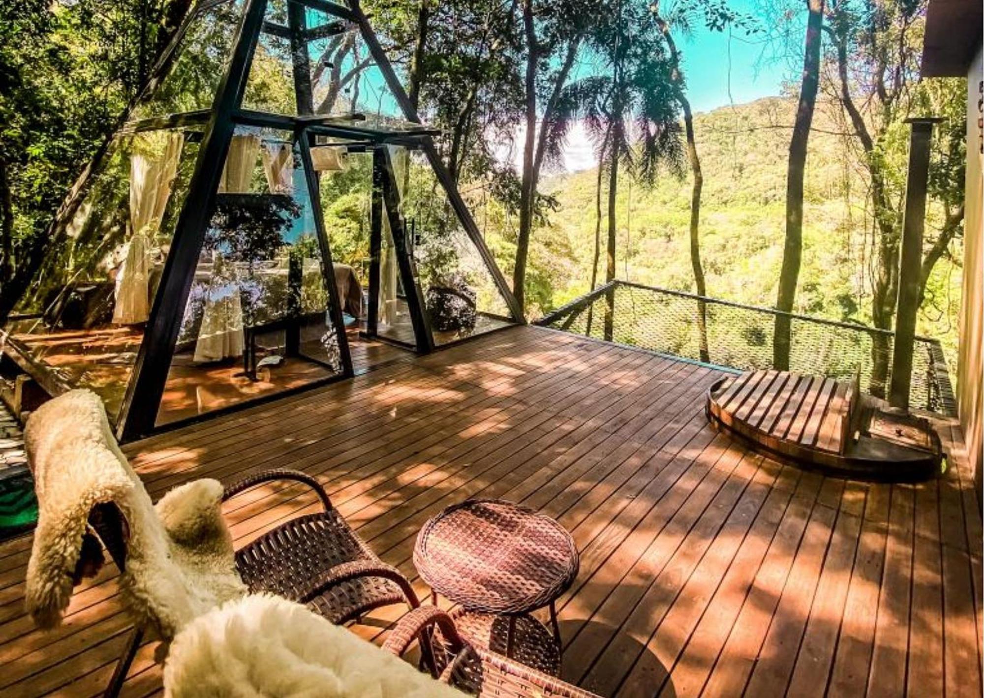 Cabanas Do Valle Itaara Buitenkant foto