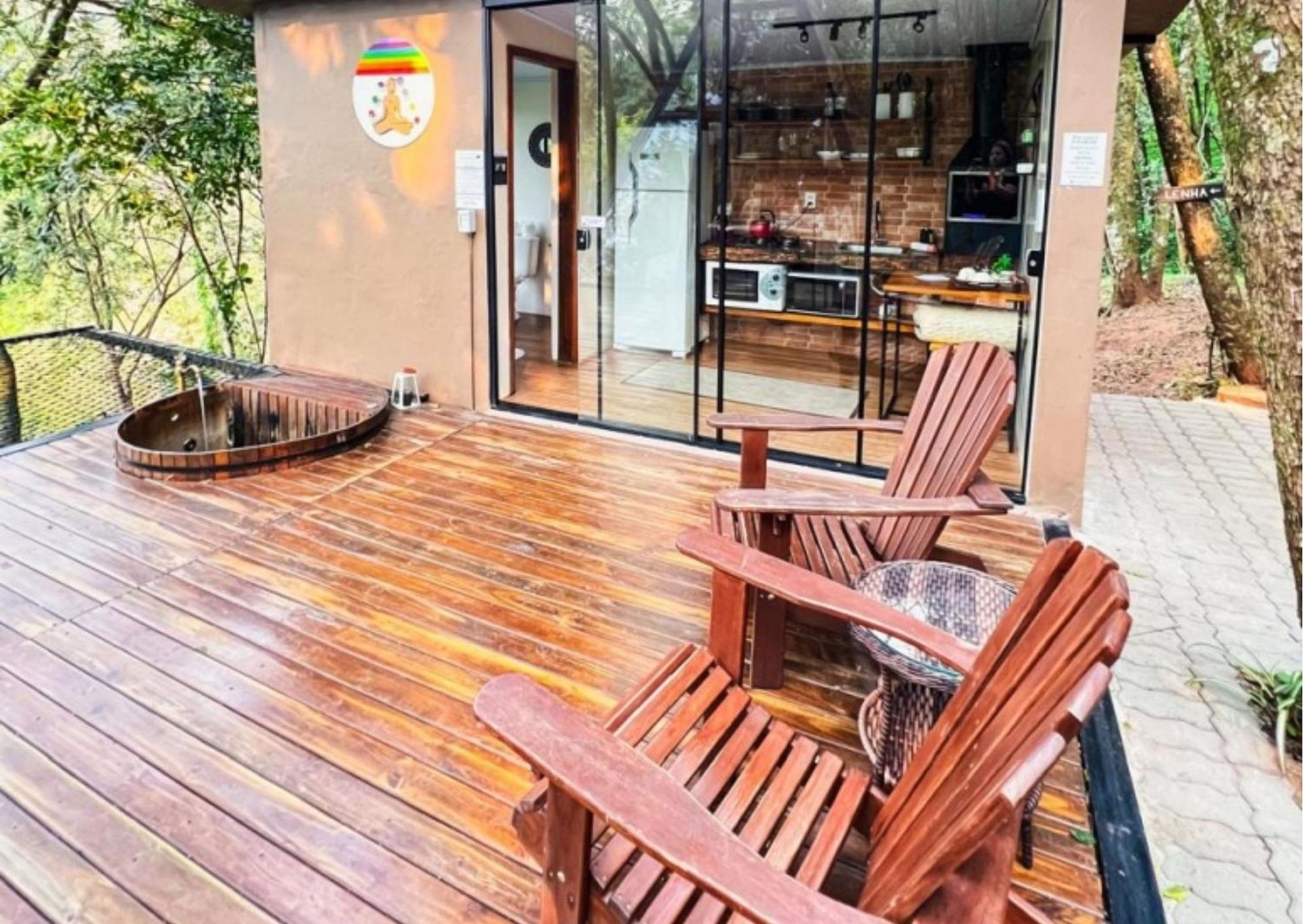Cabanas Do Valle Itaara Buitenkant foto